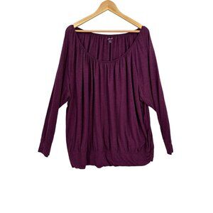 Lane Bryant Shirt Blouse‎ Top Womens Size 26/28 Boho Cottagecore Cozycore